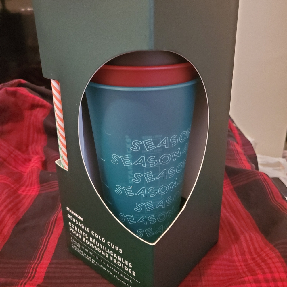 Starbucks 2019 Holiday / Christmas 5-pack Cold Cup